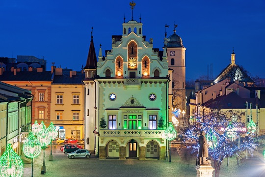 Rzeszow - huvudstaden i Podkarpacie regionen