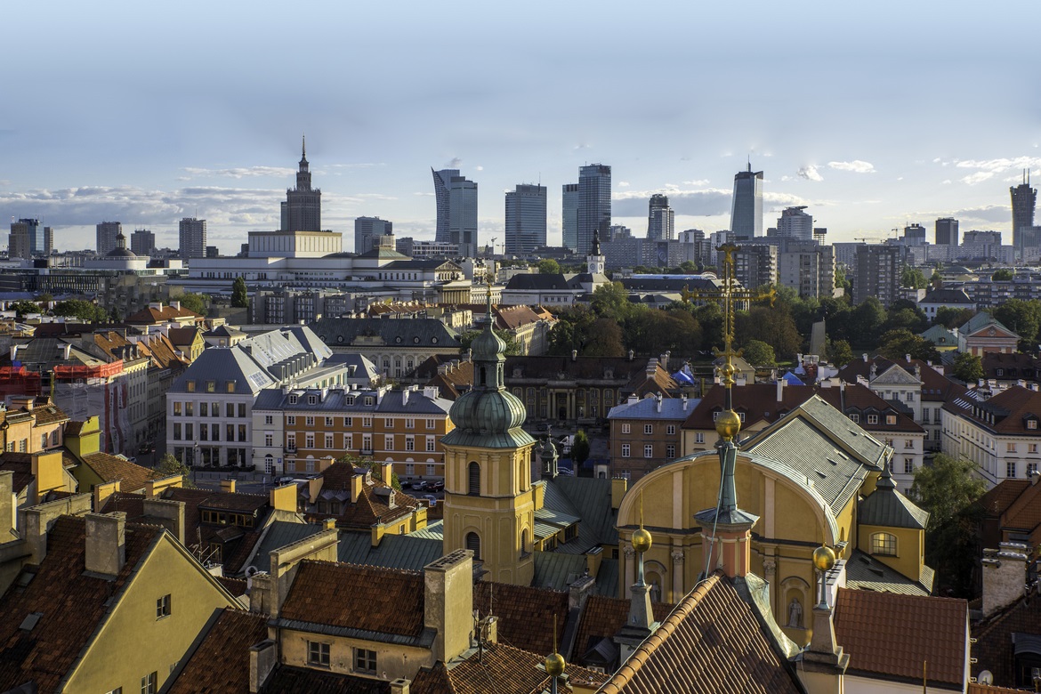 Näkymä Vanhaankaupunkiin ja keskustaan