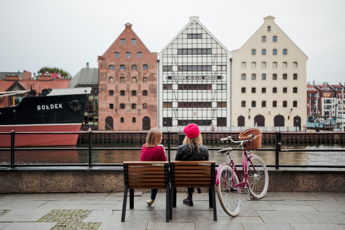 Gdańsk, Krakova ja Varsova pyörän selästä.